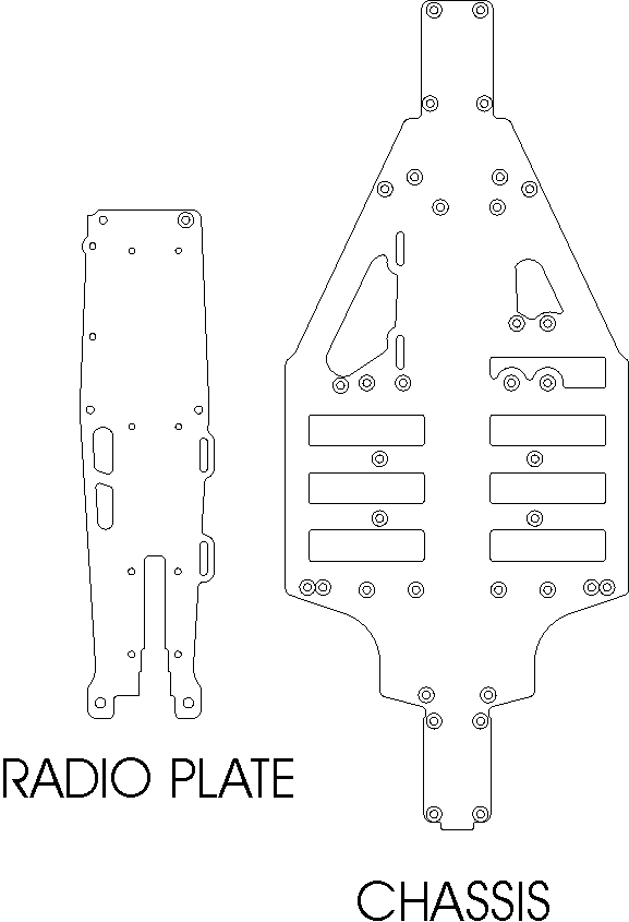 Kyosho Optima mid lwb parts